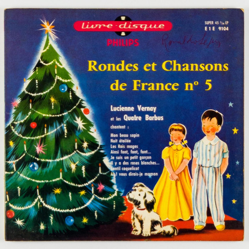 Disco Compacto Rondes Et Chansons De France 5 Importado