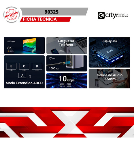 Hub Usb-c Multipuertos / 2 Usb-a 3.0 / 1 Usb-c Pd Carga 100w