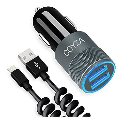 Coyza Fast Car Carger Adapter, Compatible Con iPhone Qp8t6