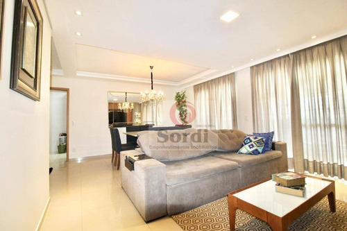 Apartamento À Venda, 126 M² Por R$ 845.000,00 - Jardim Irajá - Ribeirão Preto/sp - Ap3238