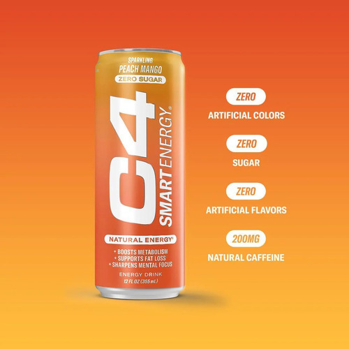 C4 Energy & Smart Energy Drinks - Paquete