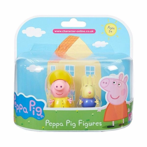Peppa Pig Figura Set De Muñecos X2 Original Modelos 3