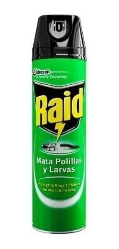 Imagen 1 de 1 de Insecticida Raid Polillas 390 Cc.