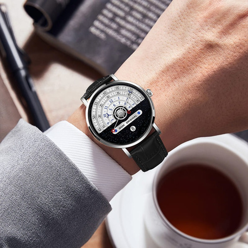 Reloj De Cuarzo Dom 1288 Para Hombre, Creativo, Vanguardista