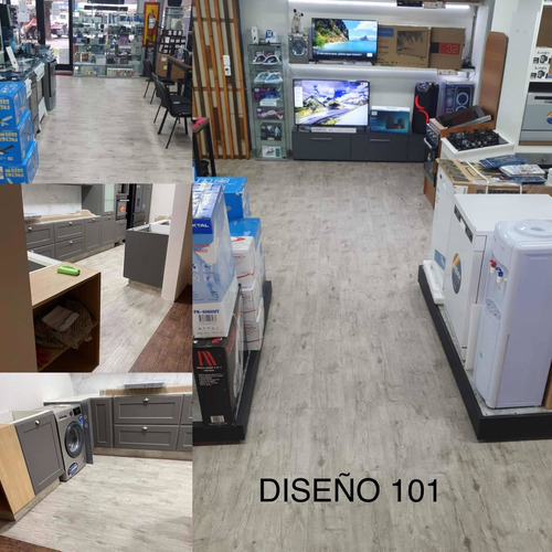 Imagen 1 de 9 de Pisos Vinilico En Tabla 2.3mm Alto Tránsito Garantia 5 Años