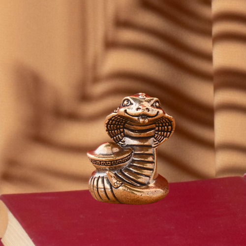 Miniestatuilla De Serpiente Con Forma De Animal Para Decorac