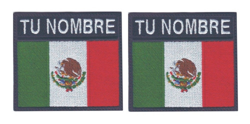 México Badge Parche Bordado Personalizado Escudo 
