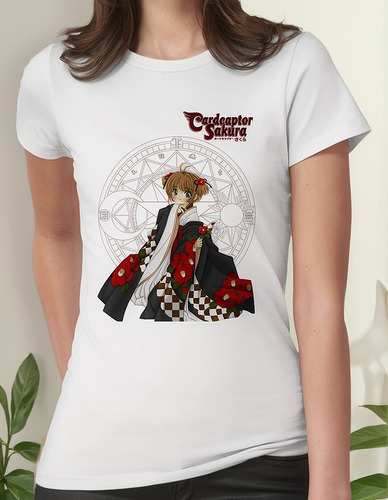 Sakura Card Captors Anime Playera Unica De Anime Kaho Misuki