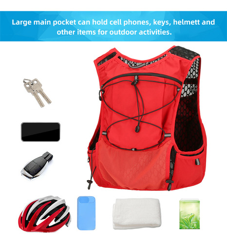 Chaleco De Hidratación Water Bladder Pack, Hidratación Trans