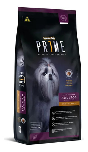 Ração Special Dog Prime Cães Adultos Raças Pequenas 3kg