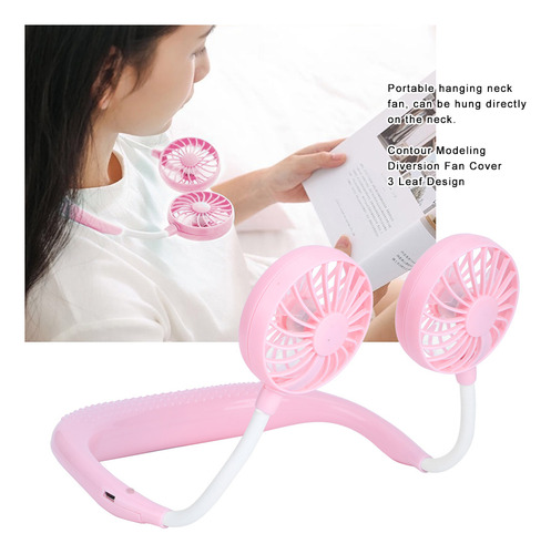 Ventilador Eléctrico Usb Portátil, Mini Manos Libres, Para C