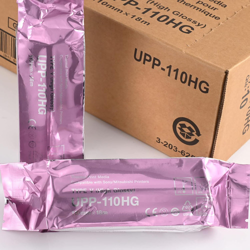 Filme/mídia De Papel De Ultrassom De Alto Brilho Upp-110hg T
