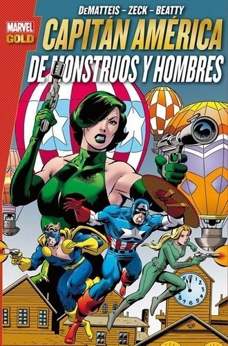 Capitan America De Monstruos Y Hombres Panini Español 