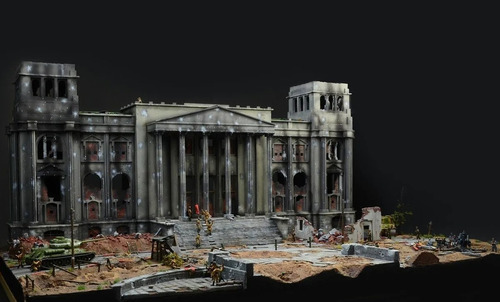 Italeri Diorama Battle For The Reichstag 1/72 Armar Pintar