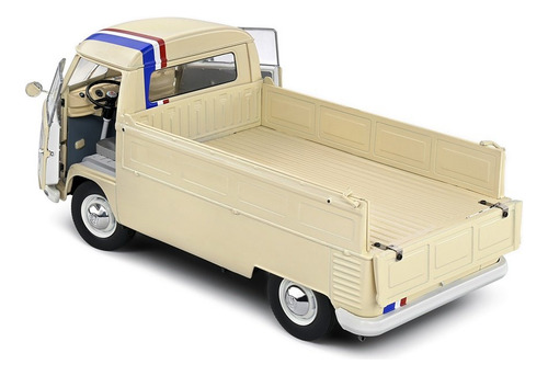 Miniatura Volkswagen Kombi T1 Pick-up Tributo Herbie 53 1950 Bege 1:18 Solido