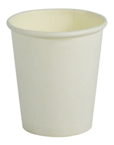 100 Vasos Blanco Cartón Beb. Fria/caliente 12oz 354 Ml S/t