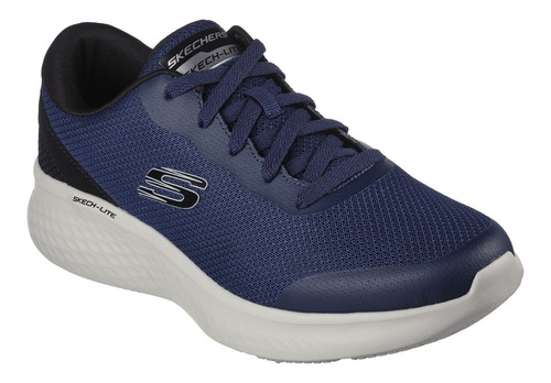 Tenis Skechers Skech Lite Pro Para Hombre Deportivo Azul 