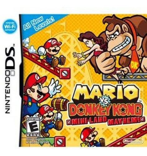 Mario Vs Donkey Kong Mini-land Mayhem! - Nintendo Ds