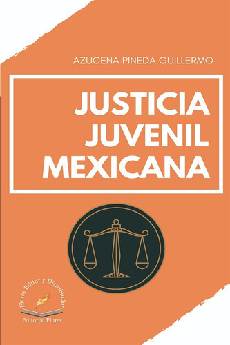 Justicia Juvenil Mexicana (9298), De Azucena Pineda Guillermo. Editorial Flores, Tapa Blanda En Español, 2021