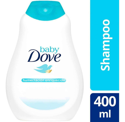 Shampoo Baby Dove Humectación Enriquecida en botella de 400mL por 1 unidad