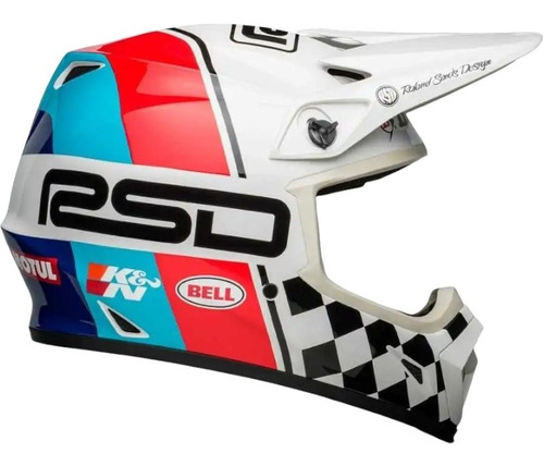 Imagen 3 de 6 de Casco Bell Mx 9 Mips Rsd Rally Motocross