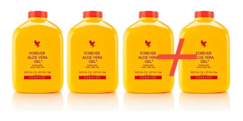 Aloe Vera Gel (kit 4 Unidades)