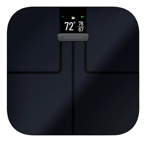 Báscula digital Garmin Index S2 negra, hasta 181.4 kg