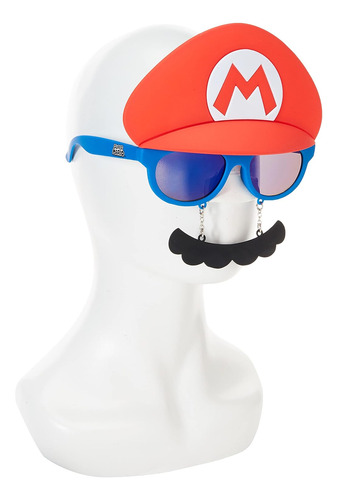 Sun Staches Official Nintendo Sunglasses | Mario  Luigi  Bow