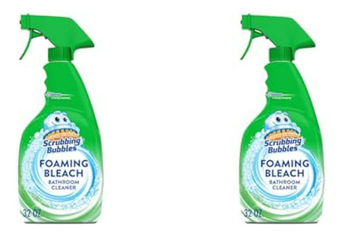 , Limpiador De Baño Con Lejía Espumosa, 32 Oz (paquete De 2)