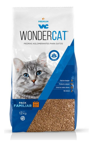 Wondercat Piedras Aglomerantes Neutras/fragancia Arena 12 Kg