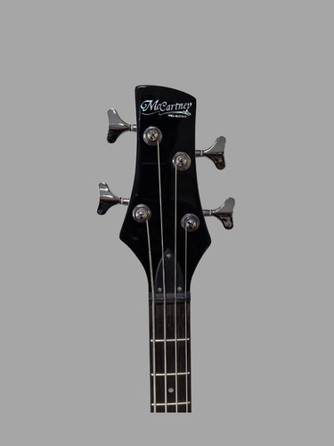 Bajo Electrico Mccartney Tipo Ibanez Pasivo 4 Cuerdas Negro Acabado Del Cuerpo Barnizado Orientación De La Mano Diestro