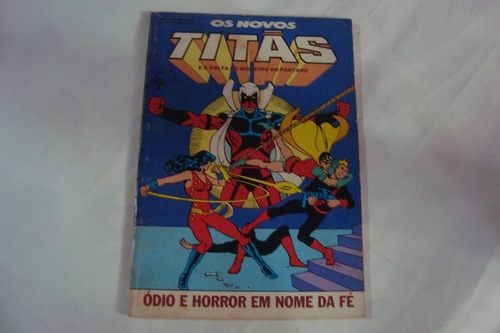 Gibi Abril Novos Titas 4 1986 / Odio Horror Nome Da Fe