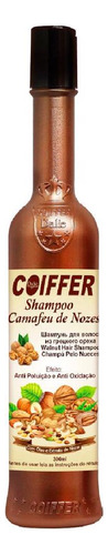 Kit 3 Shampoo Camafeu De Nozes Coiffer 300ml Limpa E Hidrada