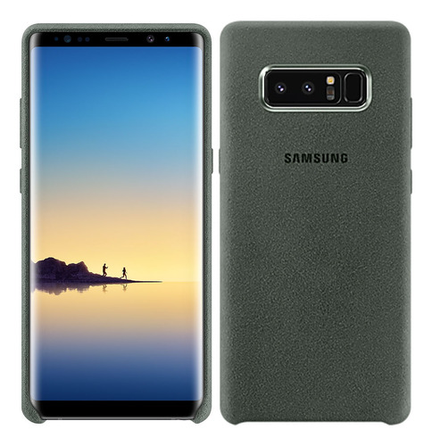 Case Carcasa Original Samsung Note 8 En Alcantara Cover Dimm