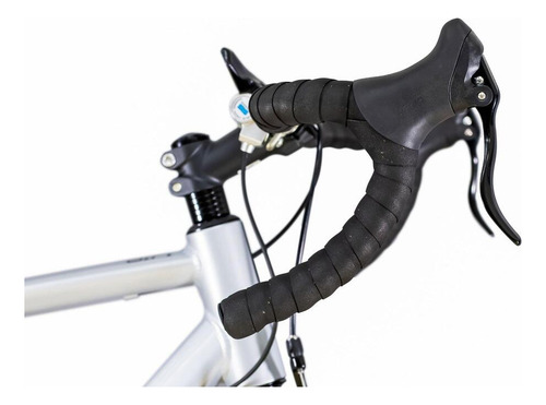 Bicicleta De Estrada Rc100 Triban Cor Prata L