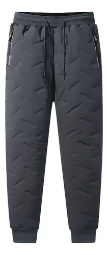 Calça Esportiva Masculina W De Lã De Cordeiro Com Forro De V