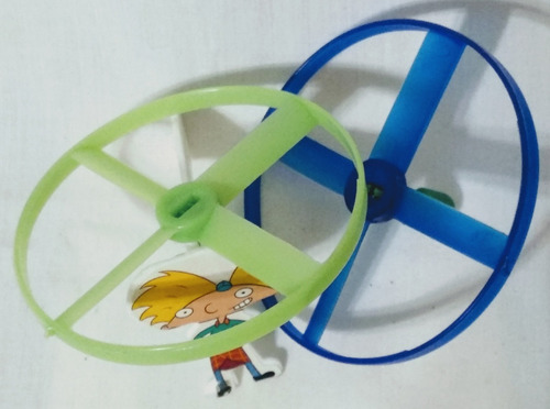 Juguete Patitas Lanza Discos Volador Niños Retro