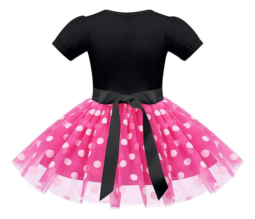Imekis Mouse 2do 3er Cumpleaños Traje Bebé Niñas Vestido Dos