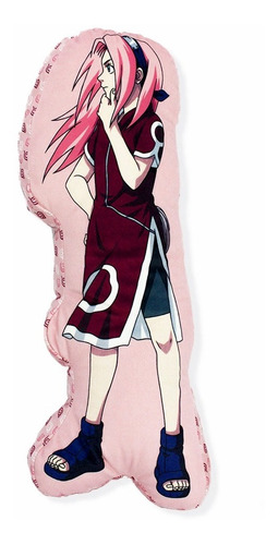 Imagem 2 de 3 de Almofada Formato Sakura Haruno | Naruto