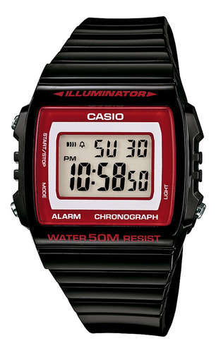 Reloj Casio W-215h-1a2vdf Unisex Deportivo Liviano 100% O.