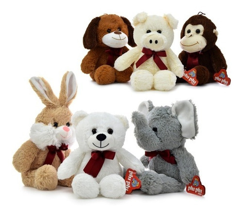 Peluche Animales Coleccionables 20 Cm. Phi Phi Toys