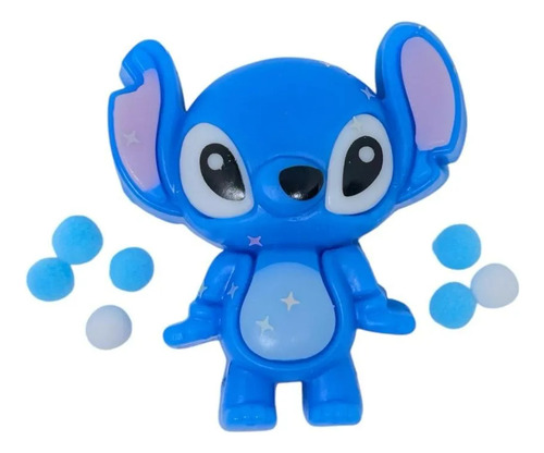 Squishy Stitch Angel Juguete Antiestrés Para Niños X1 Rosa/ Azul/ Violeta