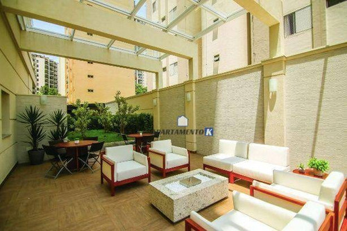 Imagem 25 de 30 de Apartamento Studio Pé Direito Duplo À Venda 35m² C/ 1 Dorm - Mobiliado - 1 Vaga - Campo Belo - Sp - Ap0005