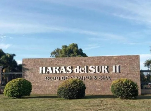 Hermoso Lote En Venta Haras Del Sur 2 Interno, Escriturado, Oportunidad, Permuta Por Vehiculo, Oficina O Cochera