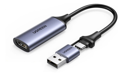 Capturadora De Video Usb 3.0 Hdmi 4k Para Streaming Ugreen