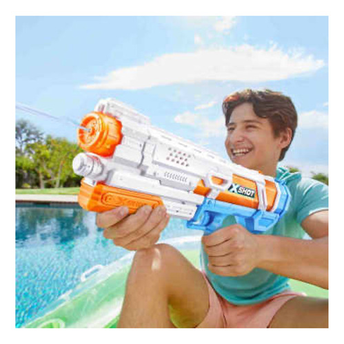 Lanzador Pistola De Agua X Shot Fast Fill 2 Pz Zuru