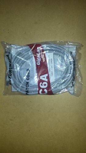 Cable De Red Patch Cord.f/upt Cat 6a-2.5 M Marca Furukawa