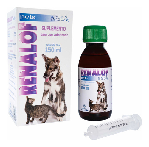 Renalof Suplemento Para Perros Y Gatos Por 150ml