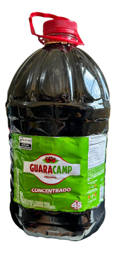 Guaraná Natural Guaracamp 5 Litros - Xarope