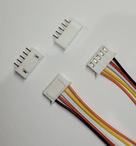 Conector Xh 5 Vias Passo 2,54mm Macho/fêmea (10 Pares)